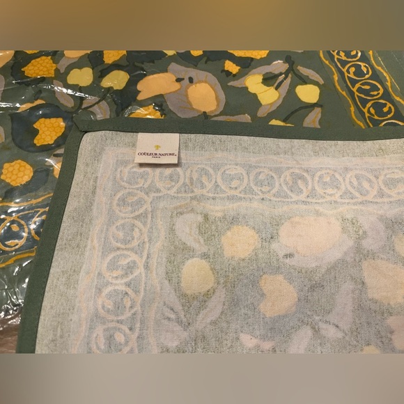 BRAND NEW IN BAG, COULEUR NATURR SET OF (6) FRUIT PLACEMATS, 15x18” - Picture 5 of 5